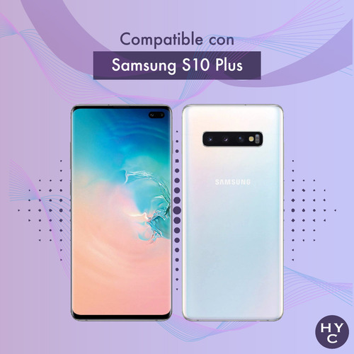 Funda Transparente Compatible Samsung S10 + Plus - Acrílico