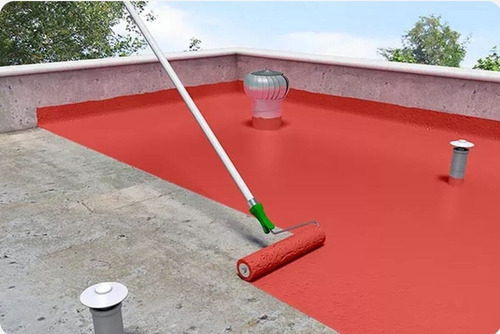 Duracril Membrana En Pasta Poliuretano 20 Kg Verde Musgo Satinado