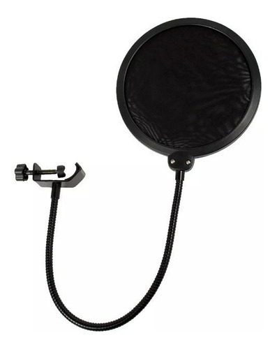 Pop Filter Turbo Music Anti Puff Com Pescoço Pop-20