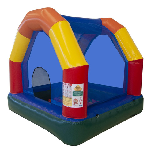Piscina De Bolinhas Soft Colorê Com Motor Soprador