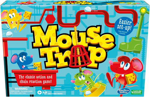 Juego De Mesa Hasbro Gaming Mouse Trap Para Niños De 6 Años 