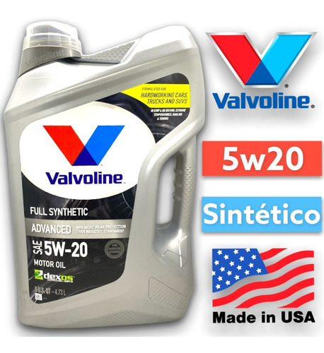 Aceite 5w30 5w20 0w20 5w40 Valvoline Sintetico Nafta Diesel