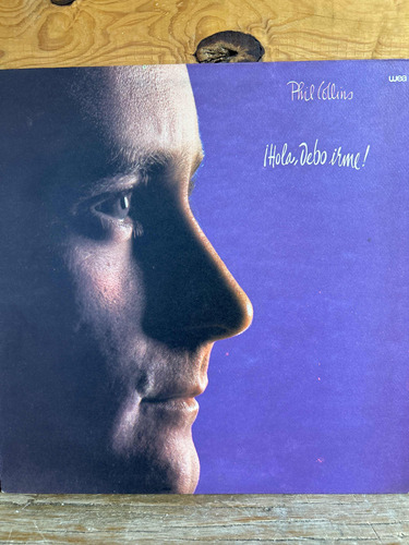 Lp Phil Collins Hello I Must Be Going Vinilo Original 1982