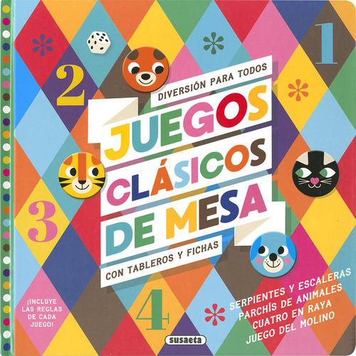 Libro Juegos Clasicos De Mesa - Ediciones, Susaeta