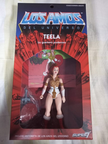 Figura Masters Of The Universe Teela Super 7 Motu He Man (Usado)
