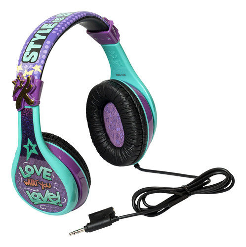 Producto Generico - Ekids Karmas World - Auriculares Con Ca. Color Purple