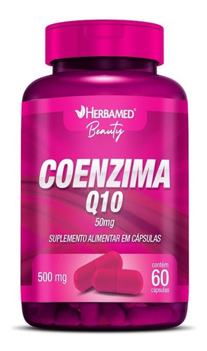 Coenzima Q10 - 60 Cápsulas - Herbamed Beauty