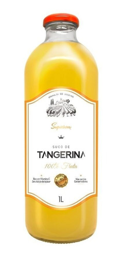 Imagem 1 de 2 de Suco Tangerina 1l - Superbom
