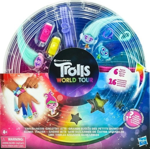 Trolls World Tour Mini Bailarines De Exitos Musicales 