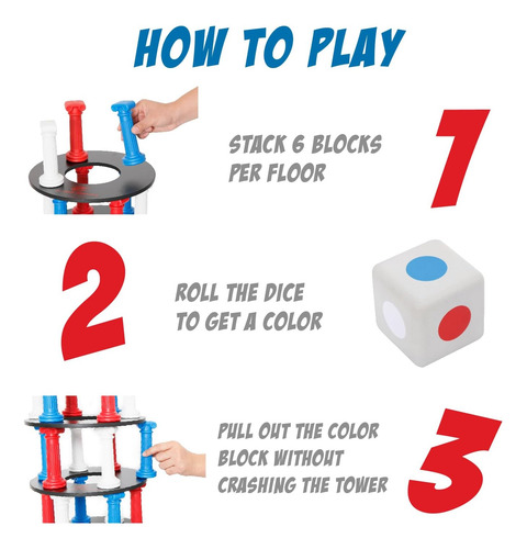 Juego De La Torre Gigante De Tumbling Game De Tumbling Para