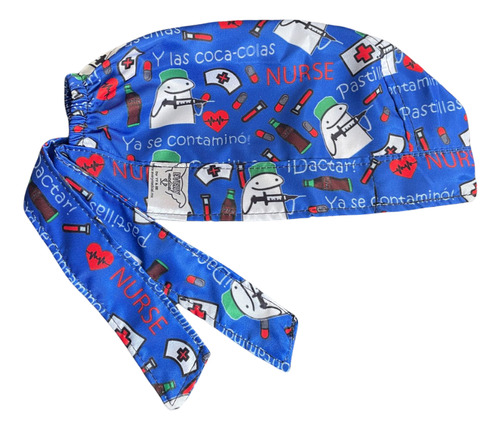 Gorro Medico Quirúrgico Enfermeria Meme Flork Hospital