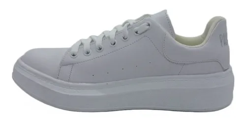 Zapatillas Urbanas Blancas Mujer Love
