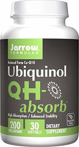 Qh-absorb Co-q10 200 Mg, Jarrow Formulas, 30 Cápsulas