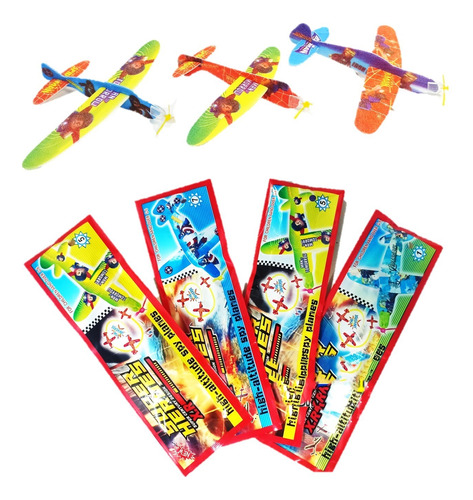 30 Aviones Super Heroes Juguete Fiesta Piñata Bolo Regalo 