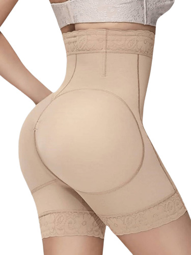 Panty Short Fajas Colombianas Moldeadoras Control De Abdomen