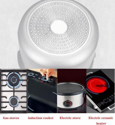 Olla A Presión 25 Qt Con Estante De Cocción Extra Grande