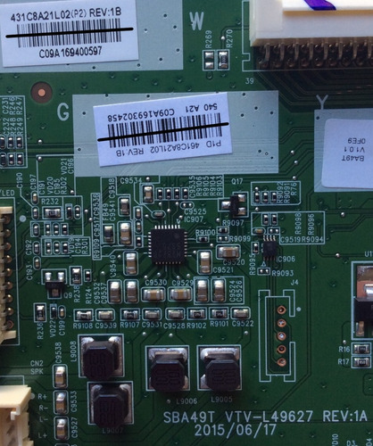 Main / Toshiba 461c8a21l02 / 431c8a21l02 / Modelo 49l310u (Usado)
