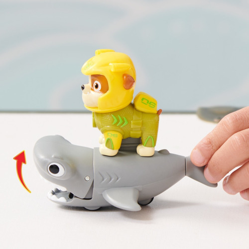 Paw Patrol Aqua Pups - Rubble Y Tiburón Martillo