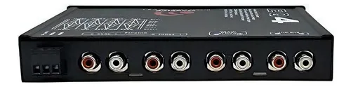 Massive Audio Eq4 Car Equalizer With 4 Band Graphic Equalizer - Aux Inputs - 8v Line Driver - 12db Crossover