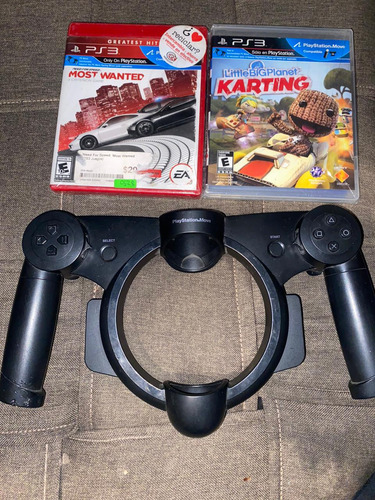 Kit Playstation Move Playstation 3 + 2 Juegos + Volante (Usado)