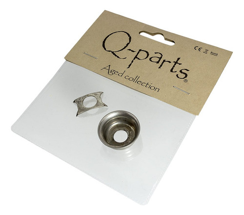 Q-parts Aged Collection Copa Jack Placa Para Telecaster Clip