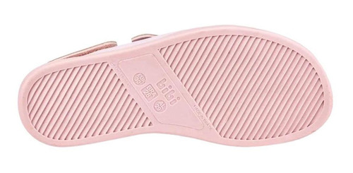 Imagem 3 de 4 de Sandalia Infantil Feminina Bibi Papete Ajustes Fivela Rosa