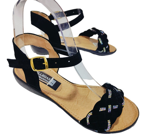 Brillo Comodidad Huaraches Versátiles Para Mujer Look Actual