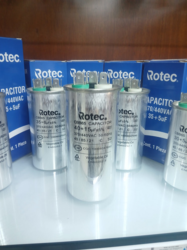 Capacitor 40+15mf Aire Acondicionado