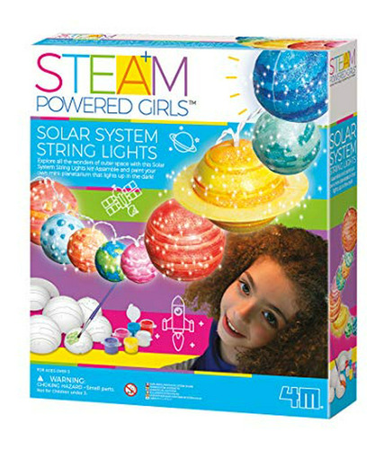 3825 Steam Powered Girls Sistema Solar Luces De Cadena De Ju