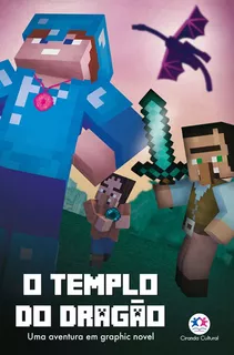 Minecrafit - O templo do dragão - livro 4, de J. Stevens, Cara. Ciranda Cultural Editora E Distribuidora Ltda., capa mole em português, 2019