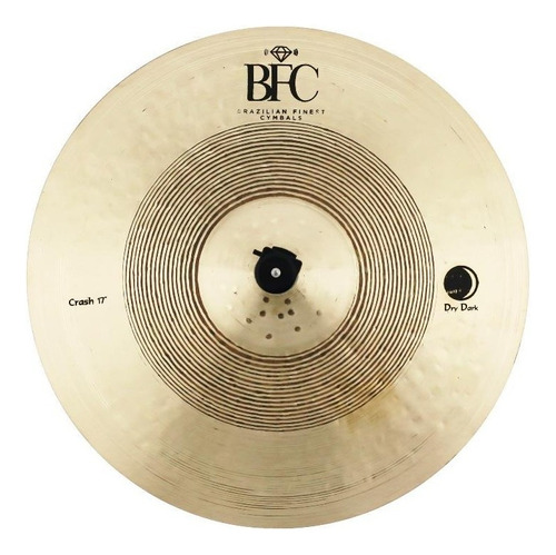 Crash Bfc Brazilian Finest Cymbals Dry Dark 17¨ Ddcr17 Em B