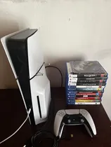 Comprar Sony Ps5 Slim Versión Disco 1tb + 12 Juegos