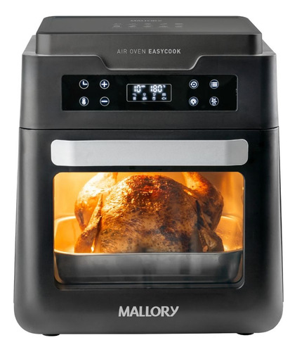 Fritadeira Mallory Air Oven Easy Cook 12l Cor Preto 220v
