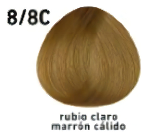 Fidelite Tintura En Crema Coloracion Colormaster Tono 8-8c rubio claro marron calido