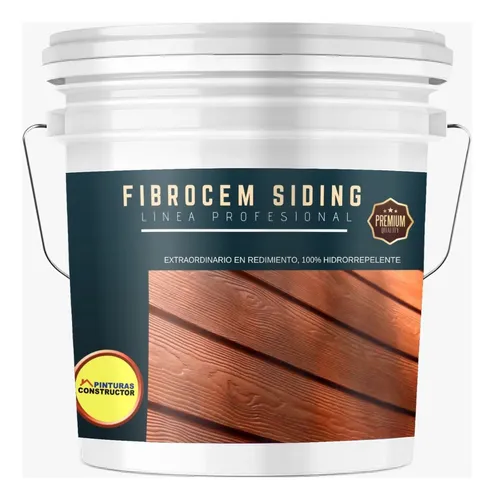 Pintura Para Fibrocem Siding Alerce Tineta 16lts