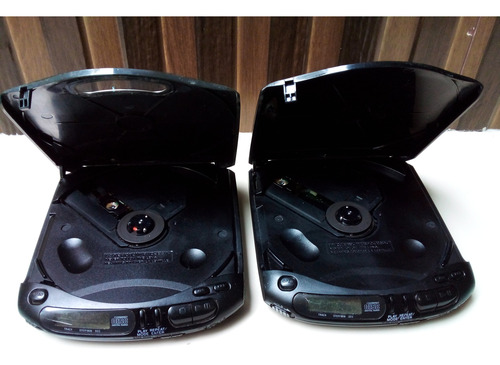 Discman Sony D-131 E D-141 Lote Para Conserto. Preto (Usado)