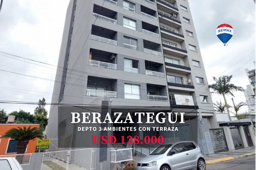 Departamento 3 Amb Con Terraza Berazategui 