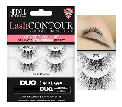 Duo Pestañas De Tira Ardell Contour Center 370