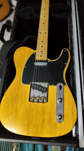 Fender Telecaster Japón. No Permuto, Preguntar Antes Diestro Amarillo Maple (Usado)