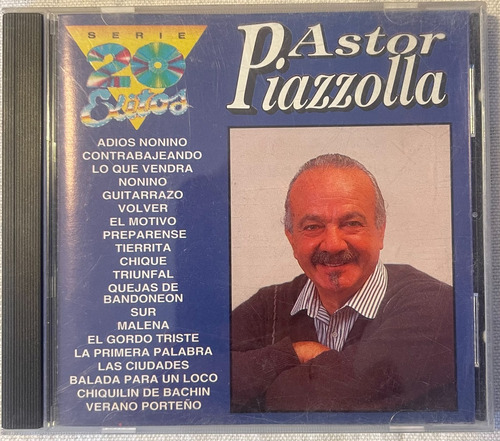 Cd Astor Piazzolla Serie 20 Exitos