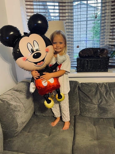 Imagen 5 de 8 de Globo Gigante De Mickey ! Mide 115 Cm X 65 Cm