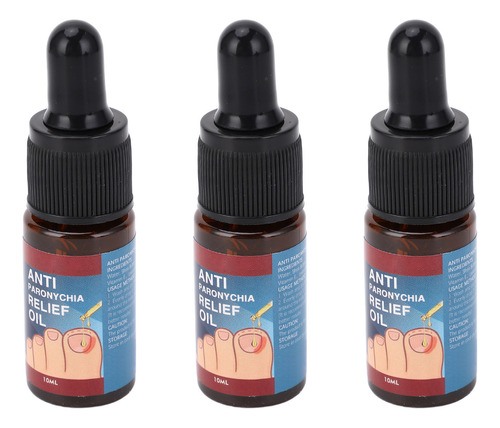 Aceite Reparador De Uñas, 10 Ml, 3 Veces Para Eliminar La Pa