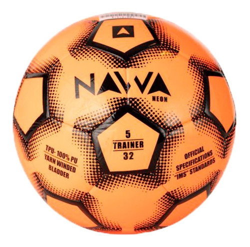 Nawa Pelota Futbol Unisex Neon Naranja Ras