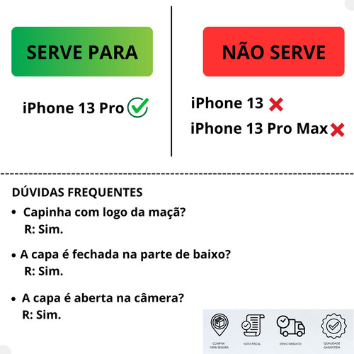 Capa Capinha Silicone Case Aveludada Compatível iPhone 13pro