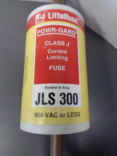 New Littelfuse Jls 300 Amp Fuse Class J Jks 300 600 Volt Bbd