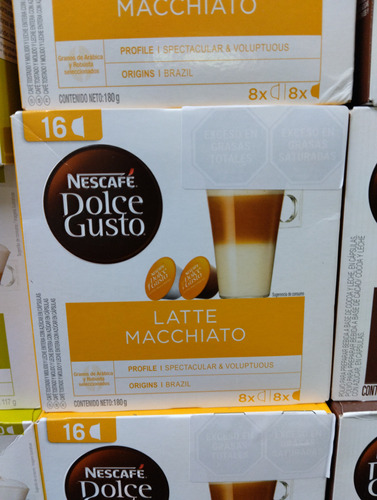 Cápsulas De Cafe Dolce Gusto, Latte Macchiato