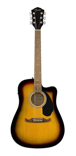 Guitarra electroacústica Fender Alternative FA-125CE sunburst