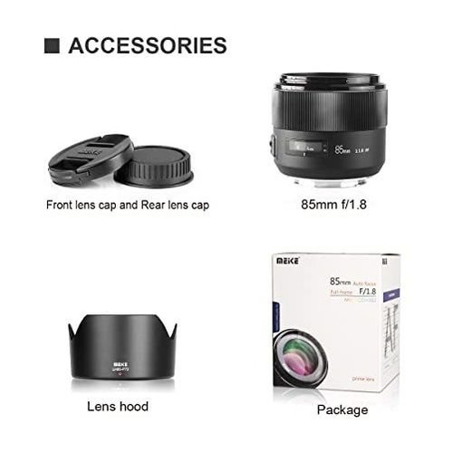 Lente Teleobjetivo F1.8 De 85mm Para Canon Eos Ef