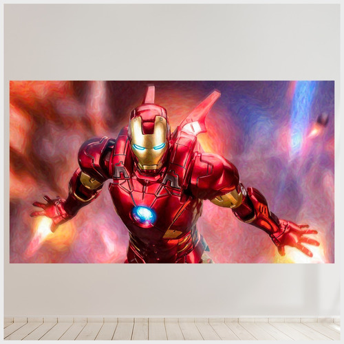 Vinil Decorativo Ironman Avengers Marvel - 145x250cm