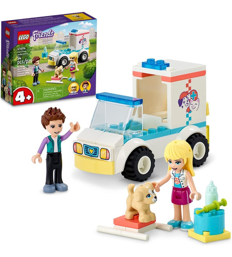 Lego Friends 41694 Ambulancia De La Clínica De Mascotas
